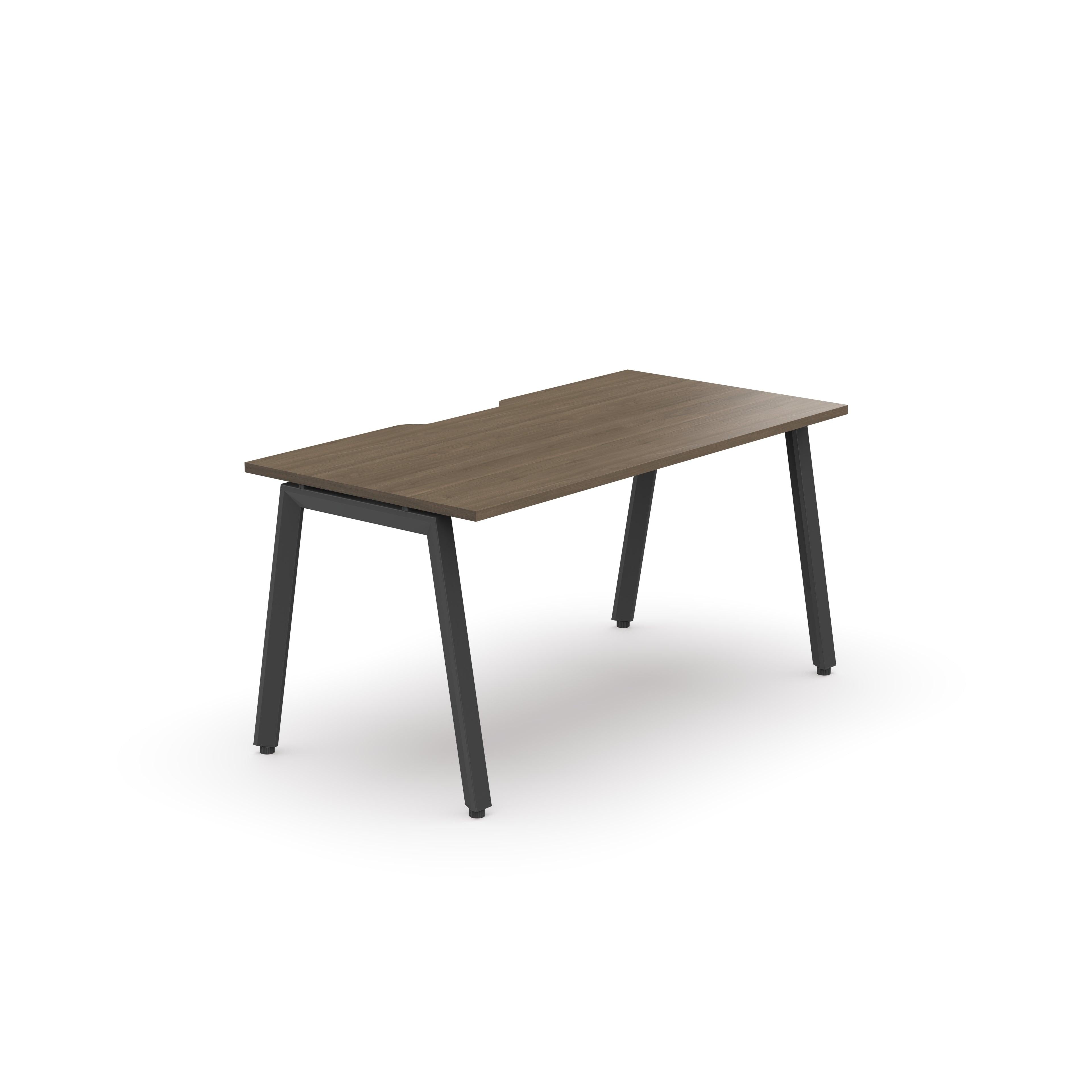 Daytona 1 Person Single Sided Workstation - Without Screen-Elite Office Furniture