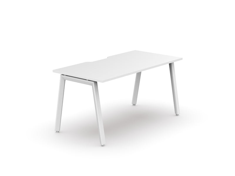Daytona 1 Person Single Sided Workstation - Without Screen-Elite Office Furniture