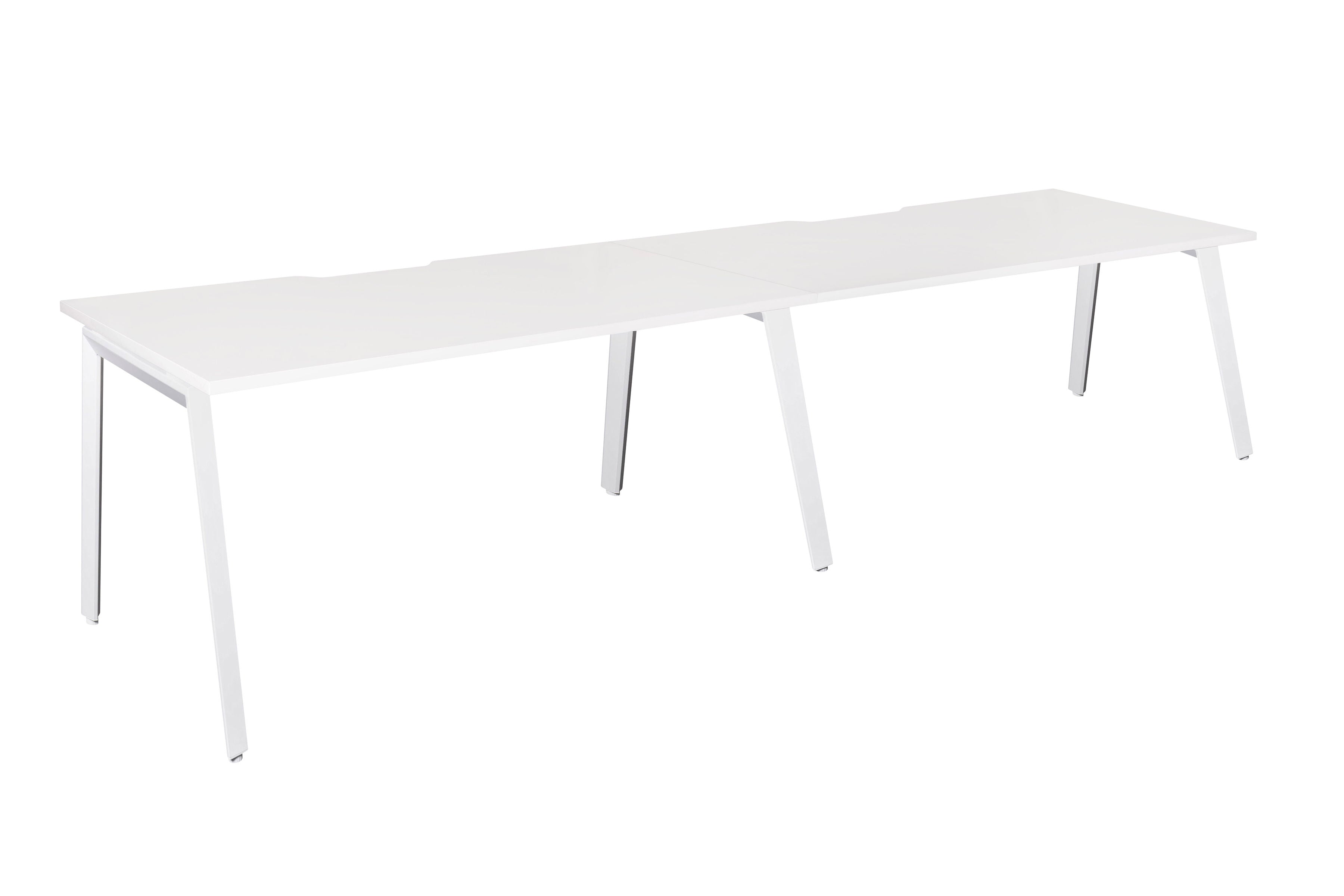 Daytona 2 Person Single Sided Workstation - Without Screen