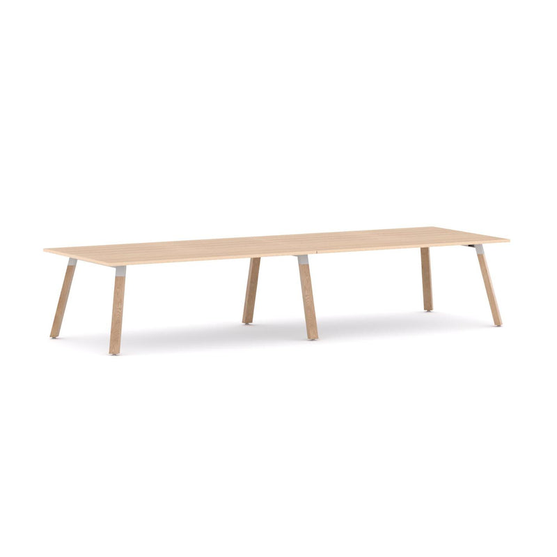 Plantation Boardroom Table 6 LegHousing, Oak Legs