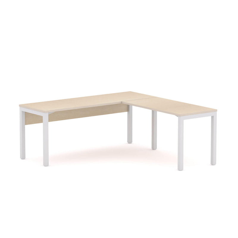 Axis Straight Workstation with Return and Modesty