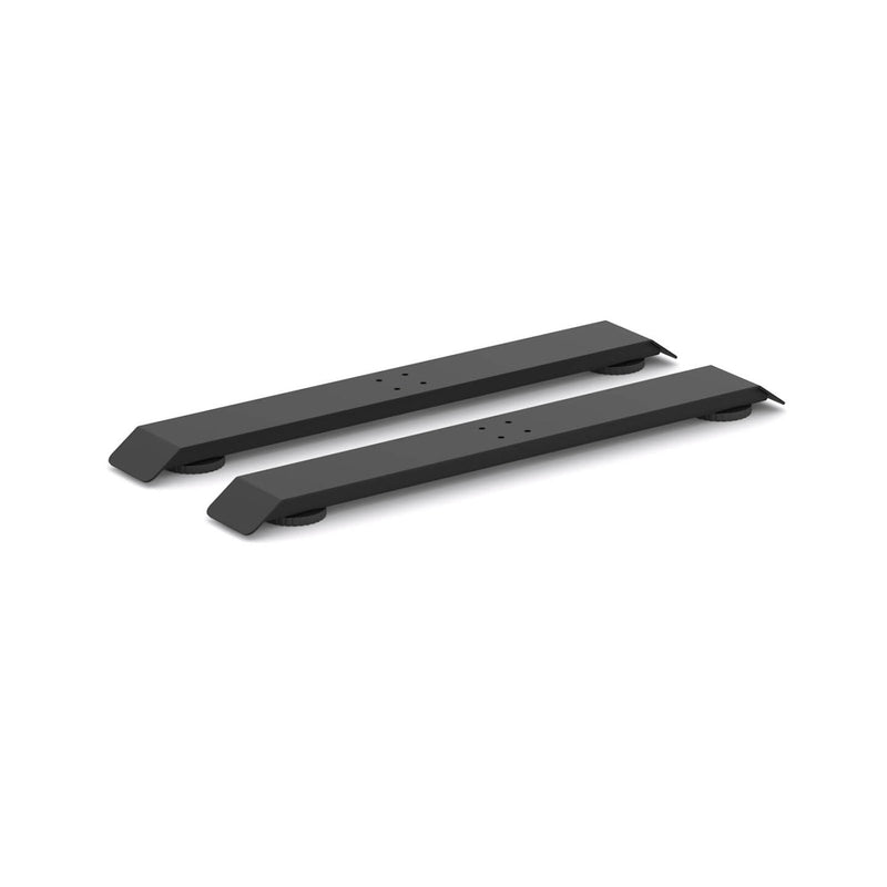 600mm Pair of Feet to suit Klass Single-sided Desk – Black