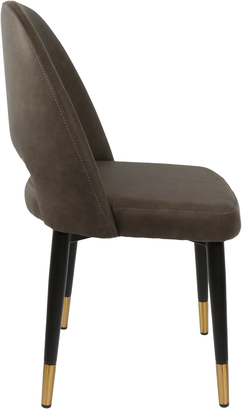 Durafurn Semifreddo Chair - Black Metal 450h Legs