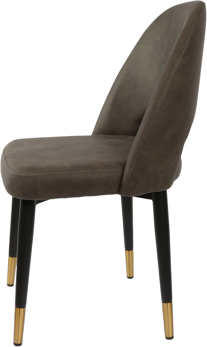 Durafurn Semifreddo Chair - Black Metal 450h Legs