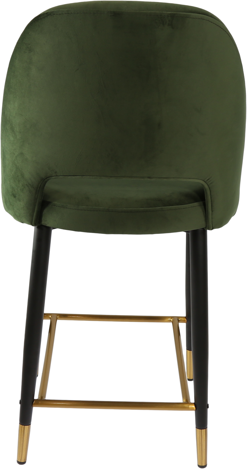 Durafurn Semifreddo Counter Stool - Black Metal 650h Legs-Elite Office Furniture