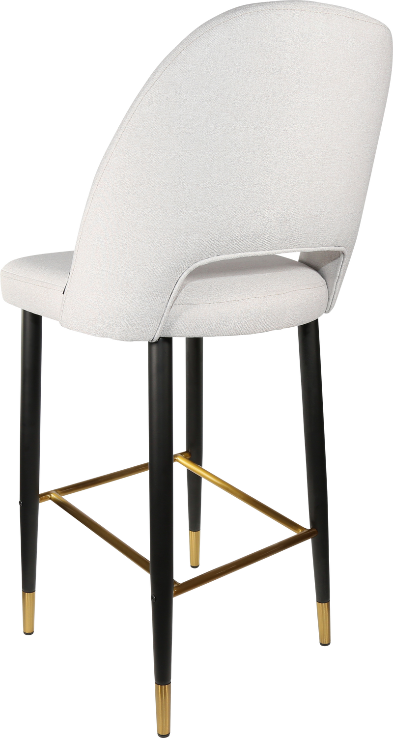 Durafurn Semifreddo Stool - Black Metal 750h Legs-Elite Office Furniture