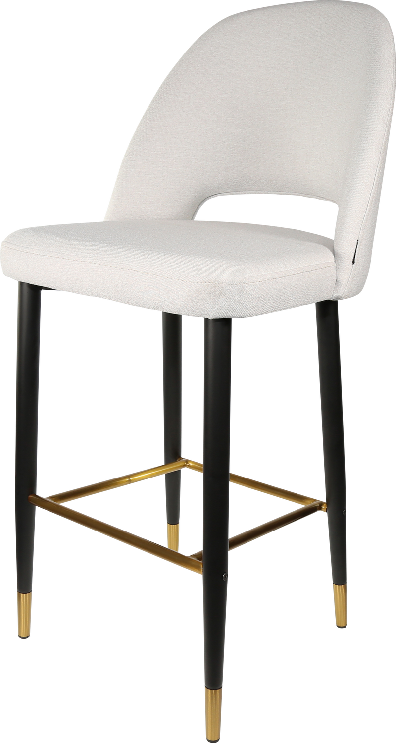 Durafurn Semifreddo Stool - Black Metal 750h Legs-Elite Office Furniture