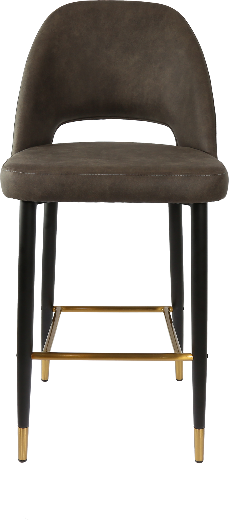 Durafurn Semifreddo Stool - Black Metal 750h Legs-Elite Office Furniture