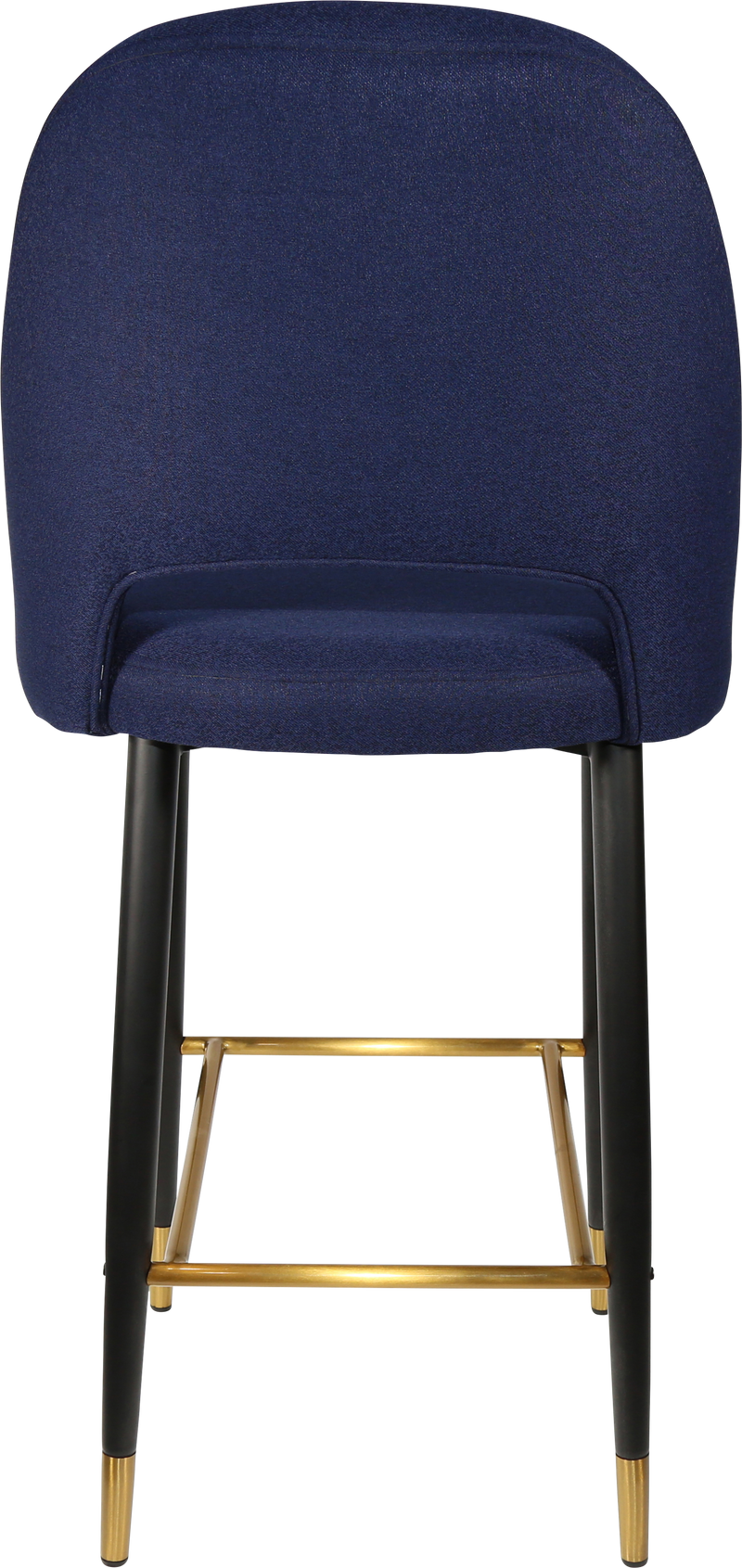 Durafurn Semifreddo Stool - Black Metal 750h Legs-Elite Office Furniture