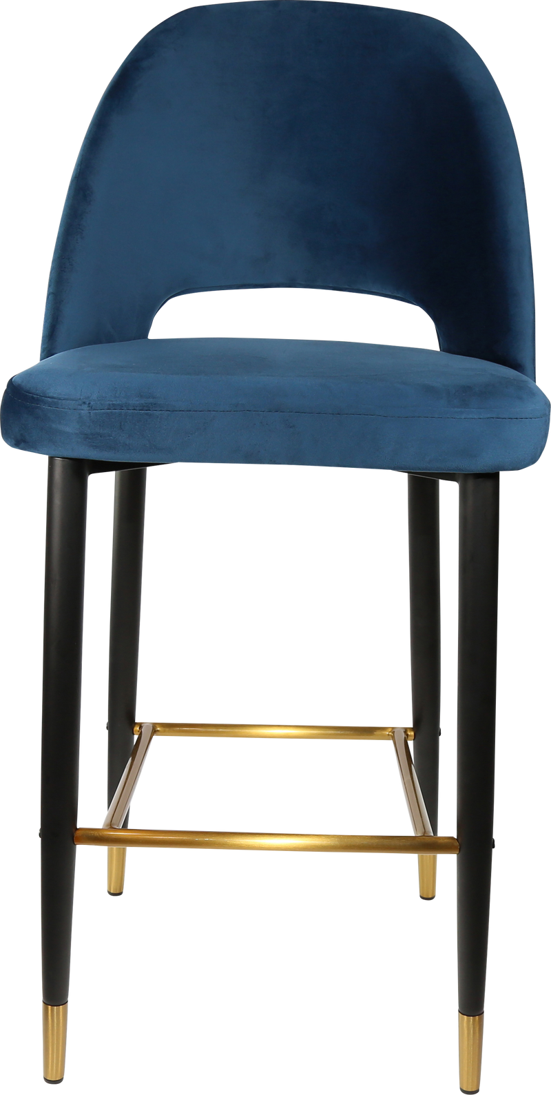 Durafurn Semifreddo Stool - Black Metal 750h Legs-Elite Office Furniture