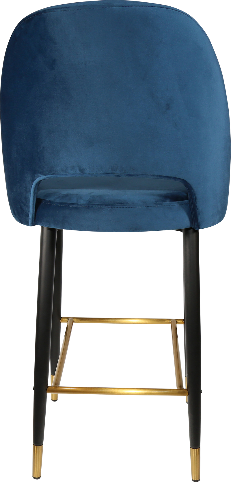 Durafurn Semifreddo Stool - Black Metal 750h Legs-Elite Office Furniture
