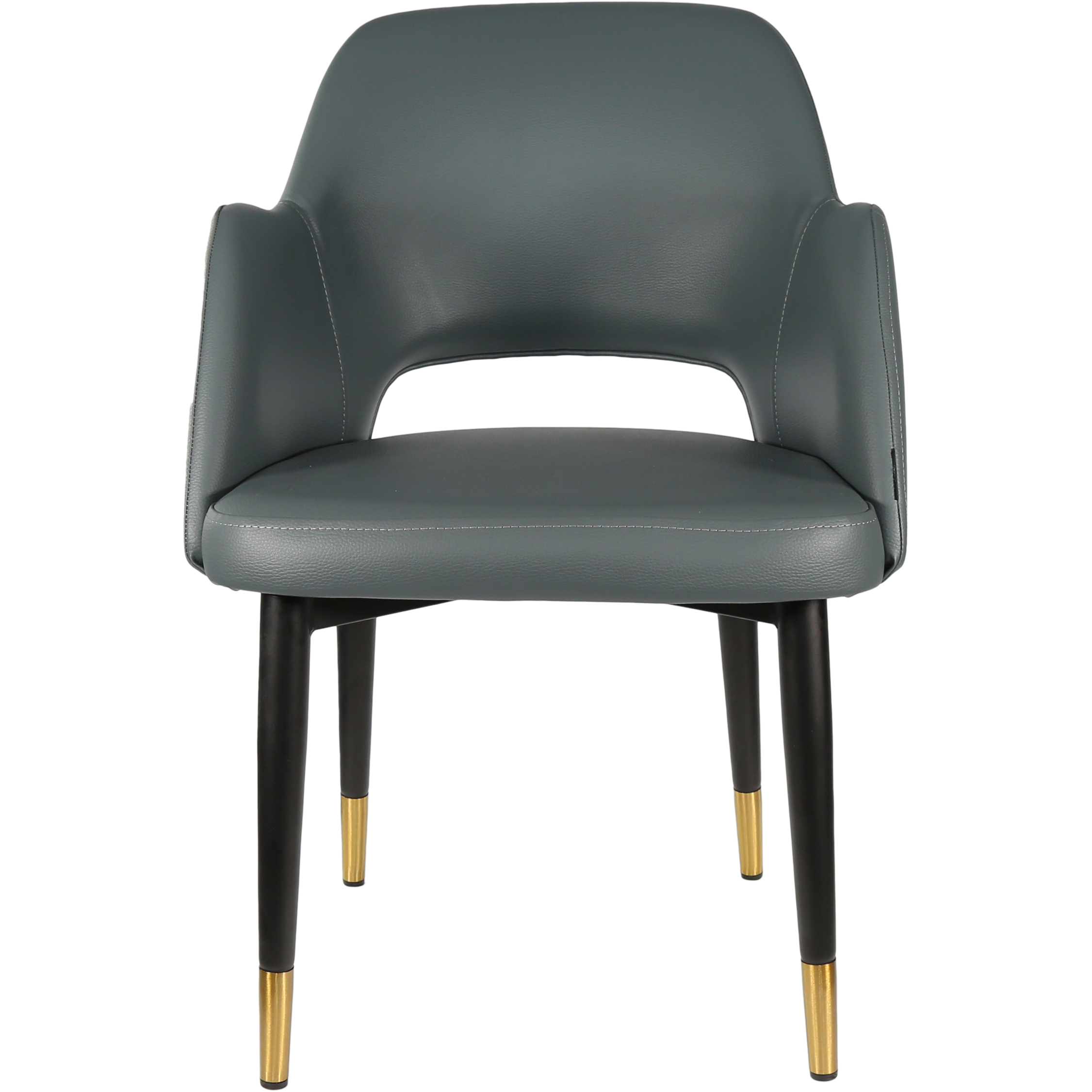 Durafurn Sorbet Chair with Black Metal 450h Legs-Elite Office Furniture