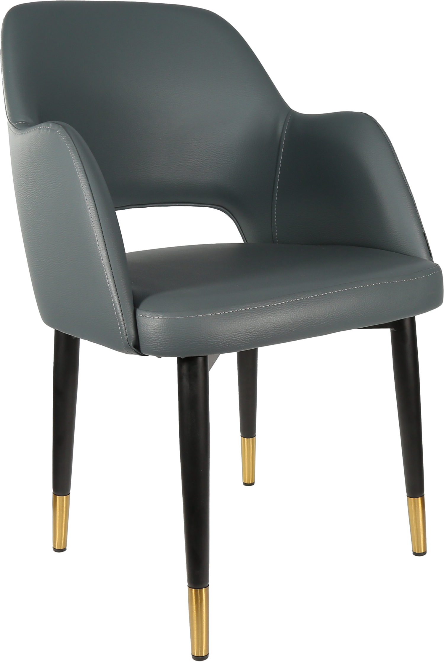 Durafurn Sorbet Chair with Black Metal 450h Legs