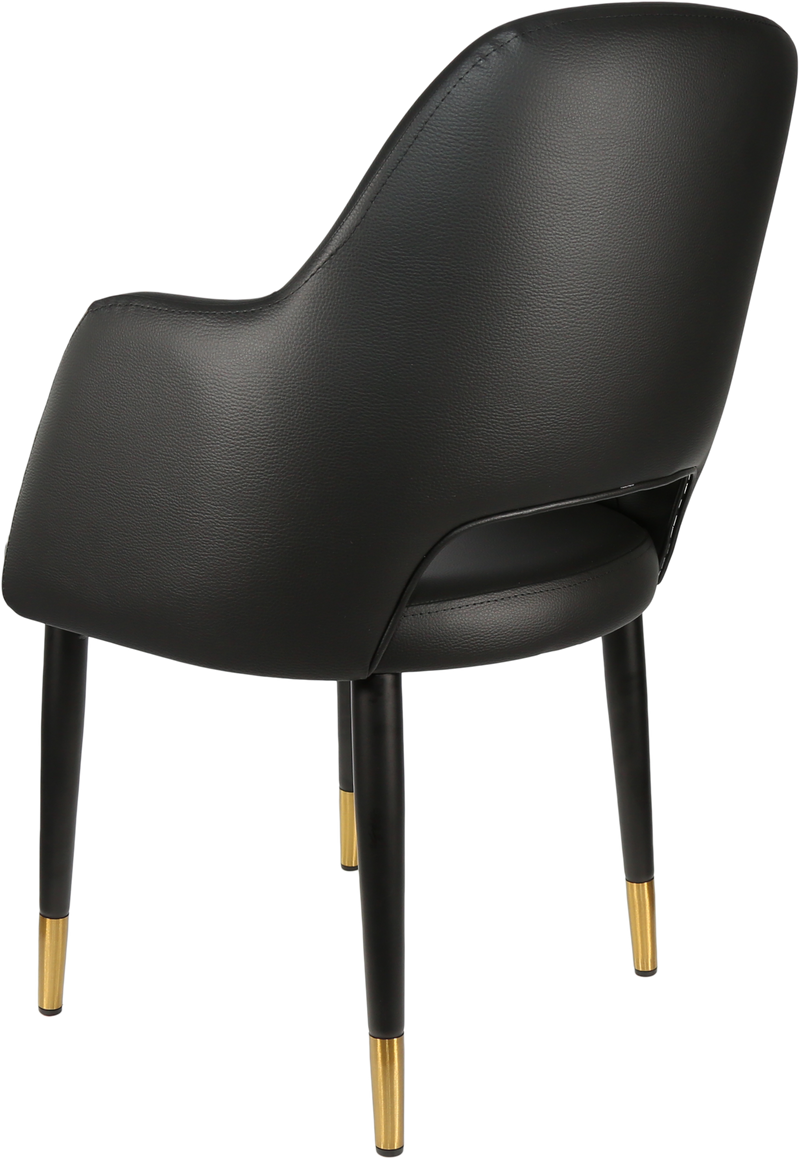 Durafurn Sorbet Chair with Black Metal 450h Legs
