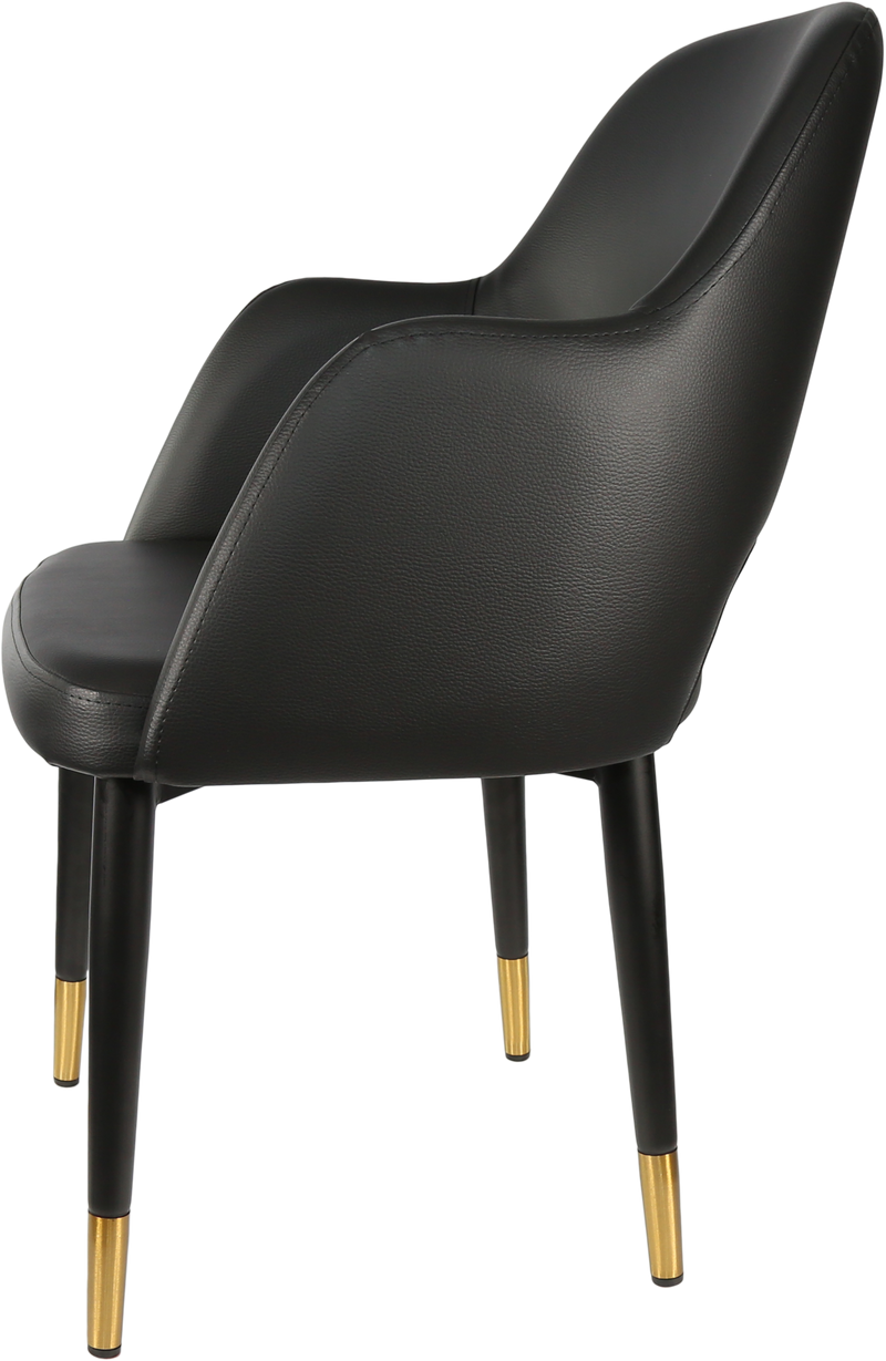 Durafurn Sorbet Chair with Black Metal 450h Legs