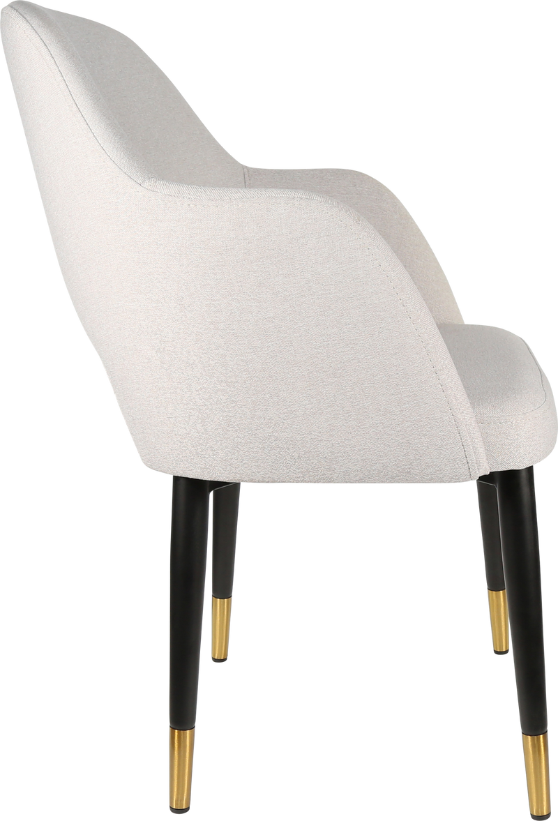 Durafurn Sorbet Chair with Black Metal 450h Legs