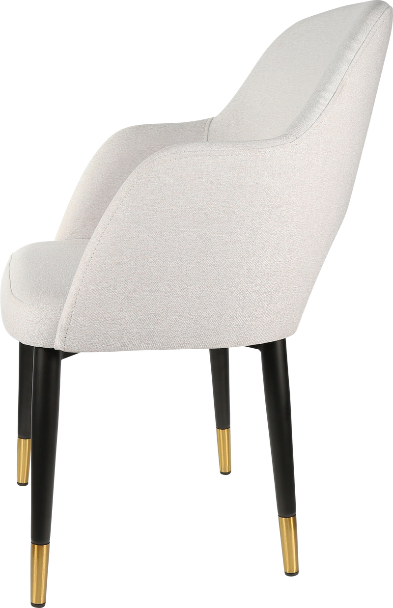 Durafurn Sorbet Chair with Black Metal 450h Legs