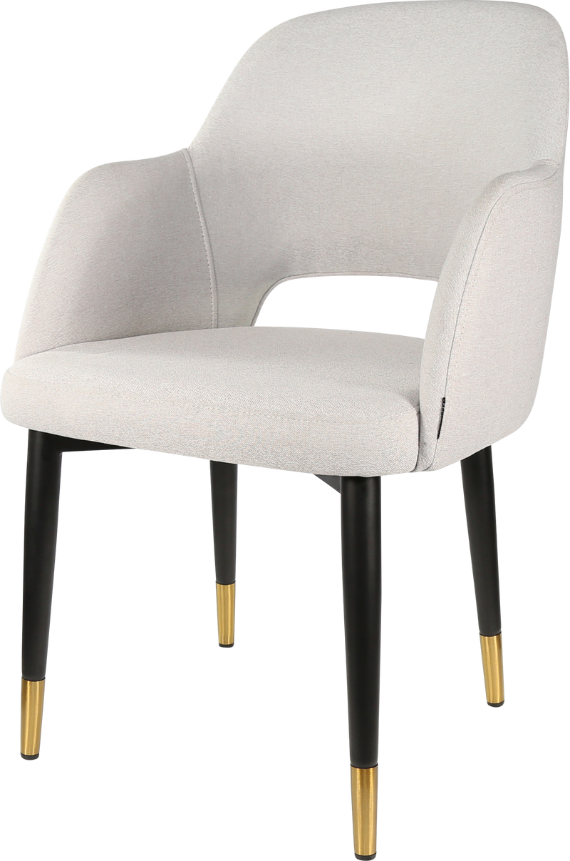 Durafurn Sorbet Chair with Black Metal 450h Legs