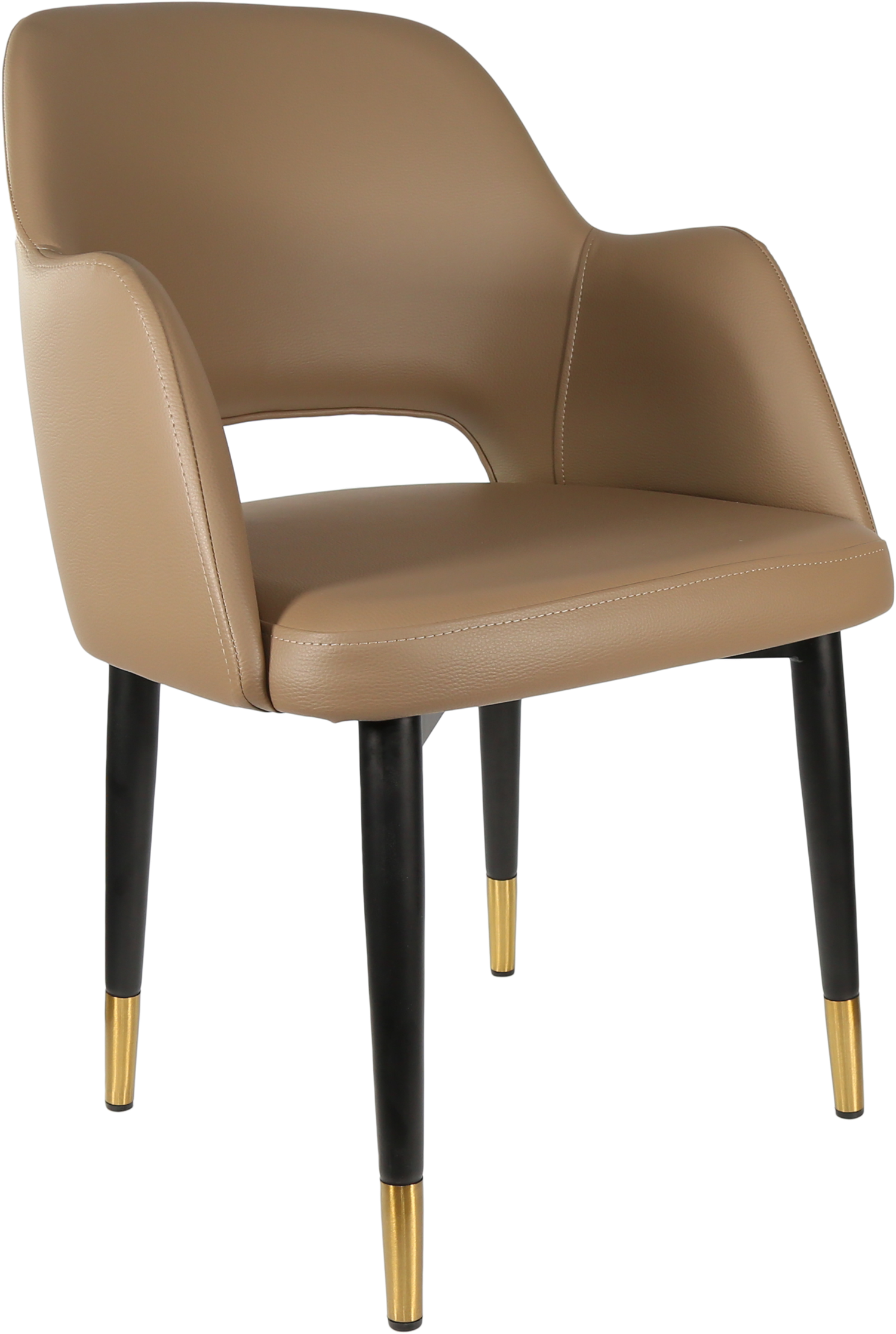 Durafurn Sorbet Chair with Black Metal 450h Legs