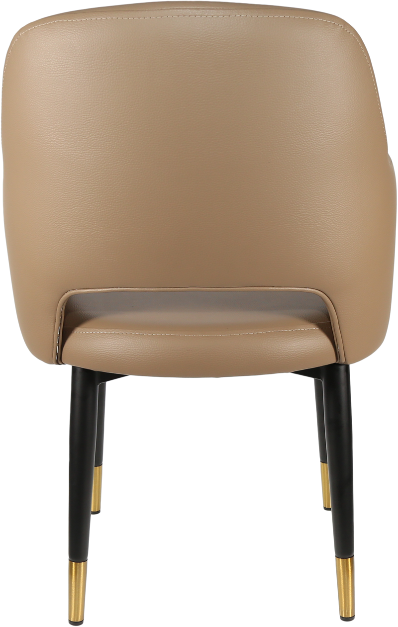 Durafurn Sorbet Chair with Black Metal 450h Legs