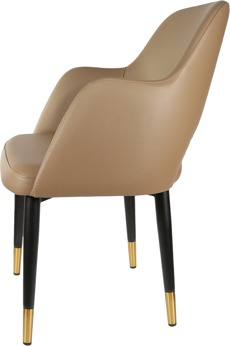 Durafurn Sorbet Chair with Black Metal 450h Legs