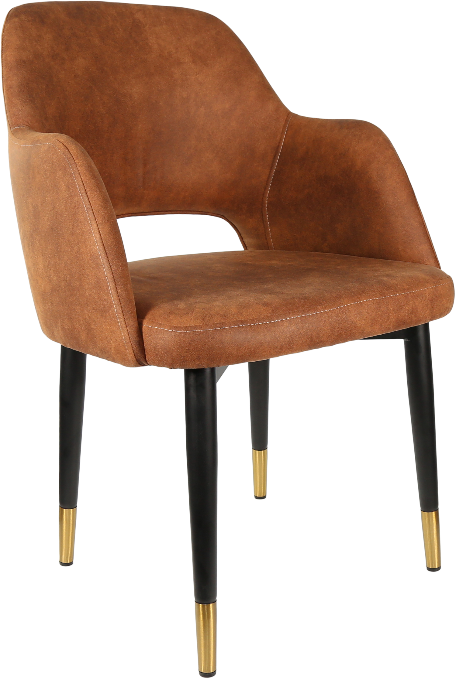 Durafurn Sorbet Chair with Black Metal 450h Legs