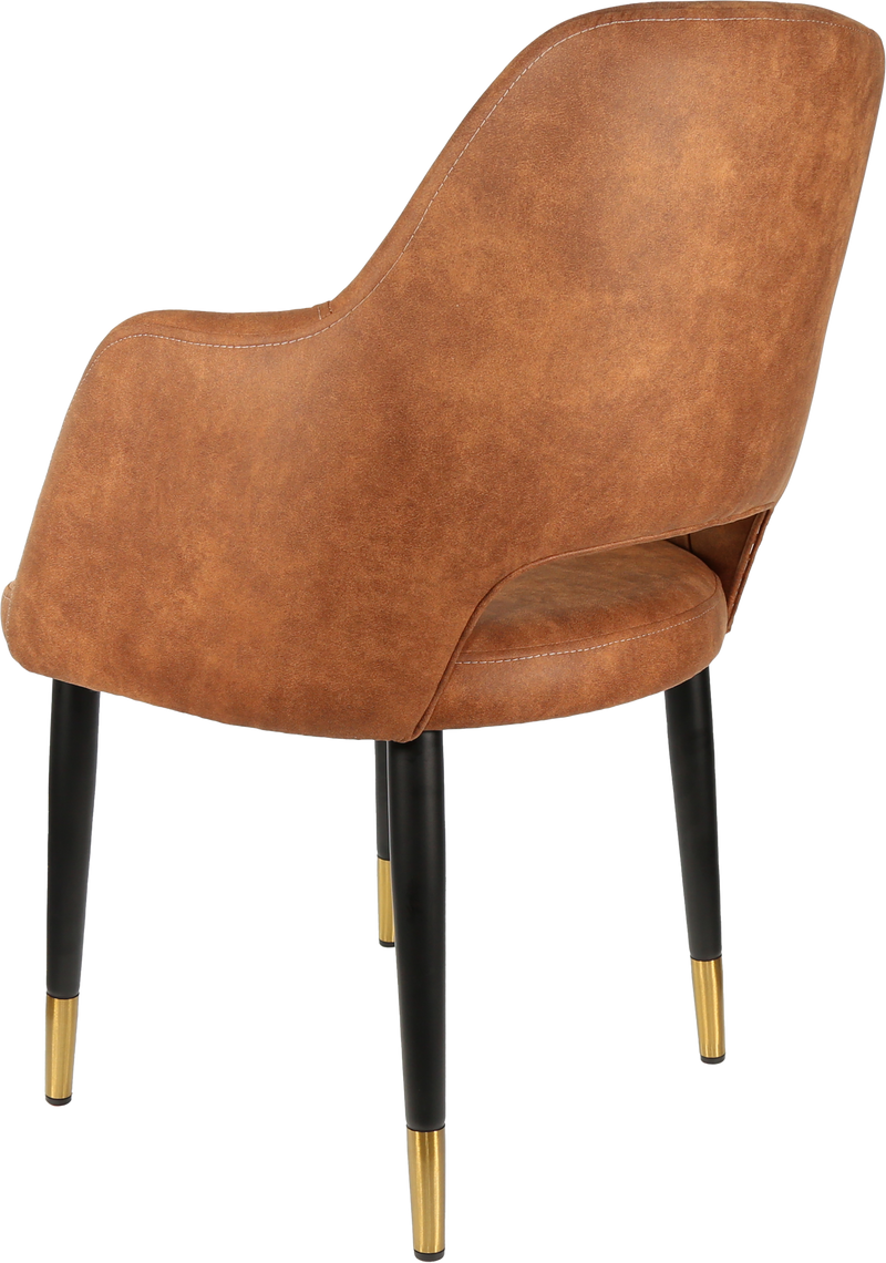 Durafurn Sorbet Chair with Black Metal 450h Legs