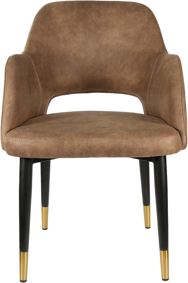 Durafurn Sorbet Chair with Black Metal 450h Legs