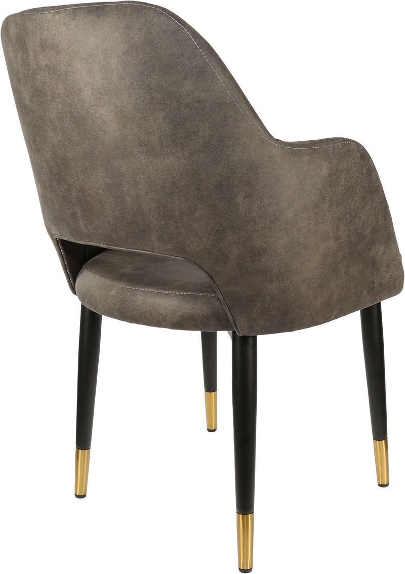 Durafurn Sorbet Chair with Black Metal 450h Legs