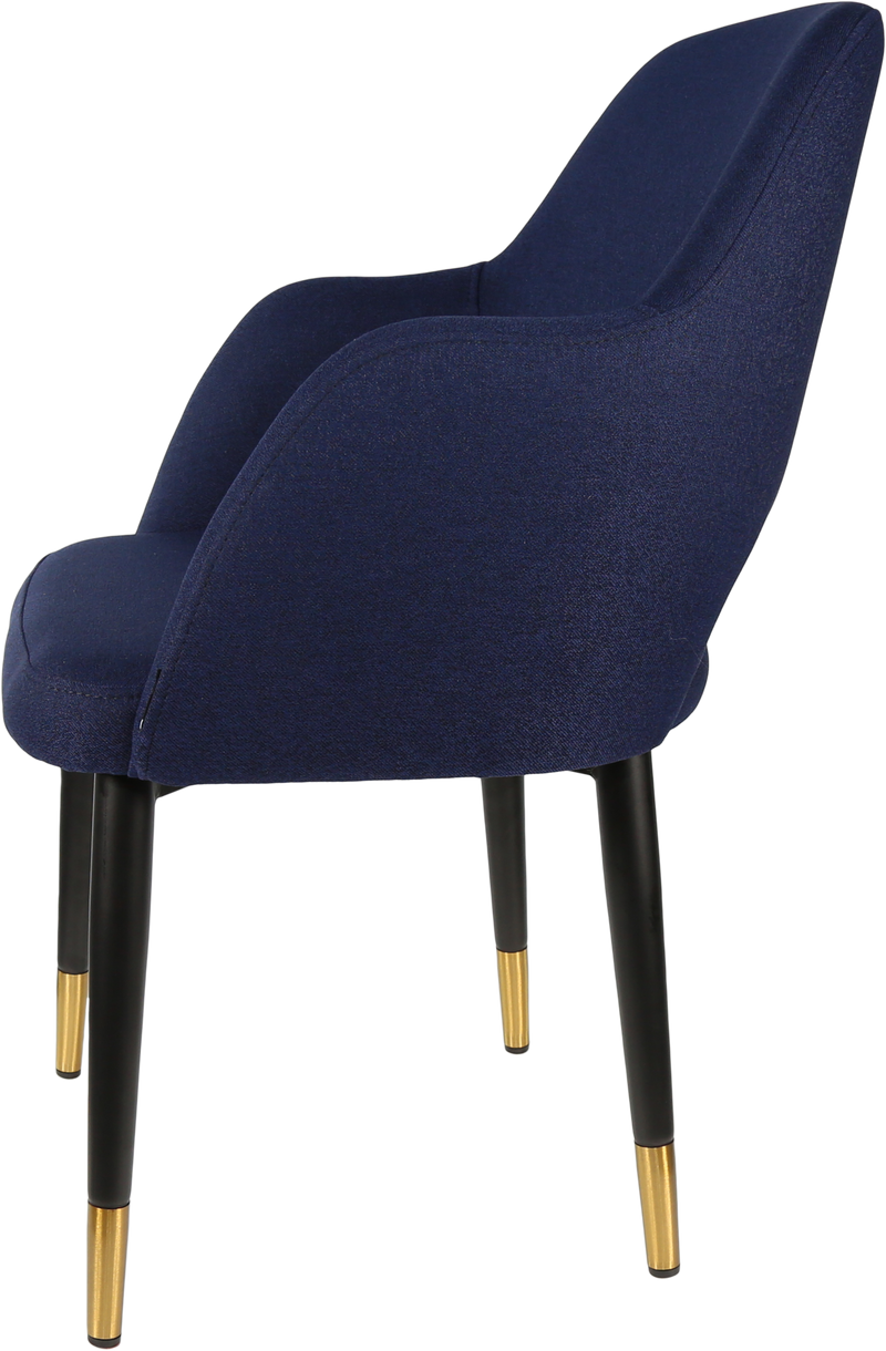 Durafurn Sorbet Chair with Black Metal 450h Legs