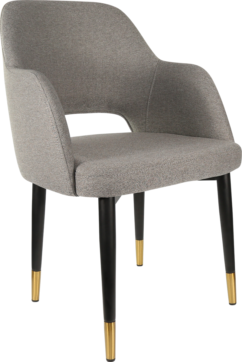 Durafurn Sorbet Chair with Black Metal 450h Legs