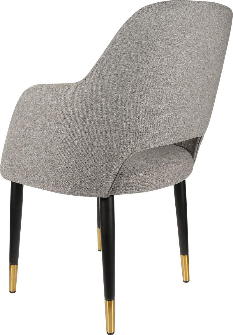 Durafurn Sorbet Chair with Black Metal 450h Legs