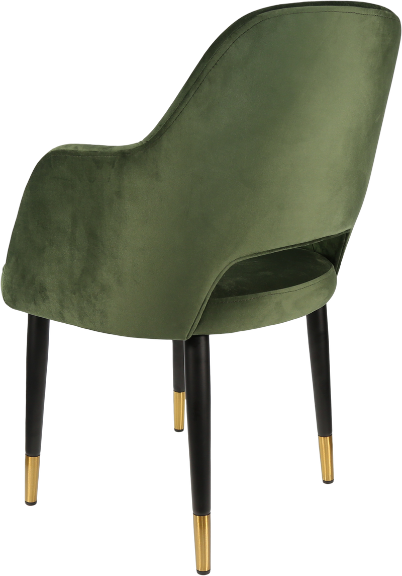 Durafurn Sorbet Chair with Black Metal 450h Legs