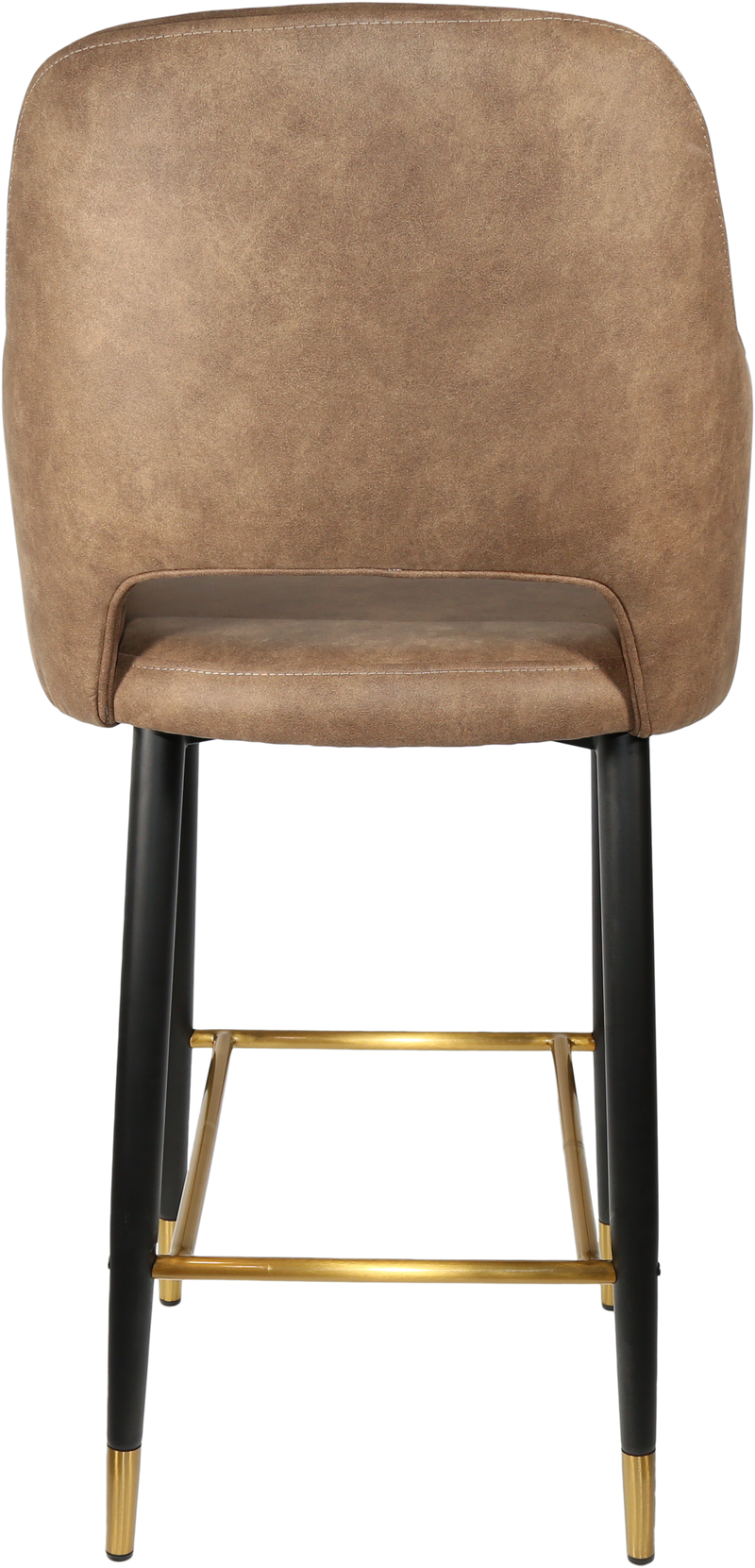 Durafurn Sorbet Stool with Black Metal 750h Legs