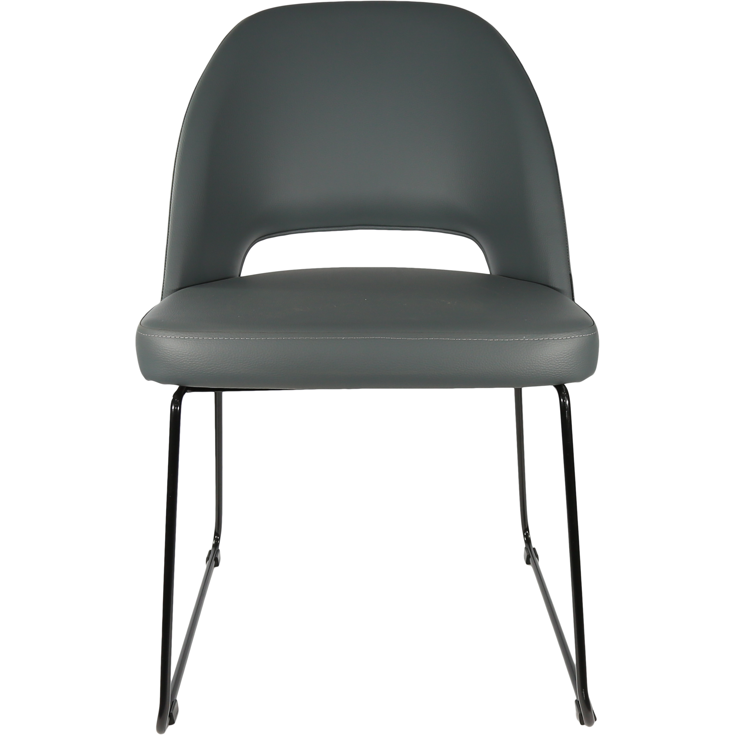 Durafurn Semifreddo Chair - Black Sled Base-Elite Office Furniture
