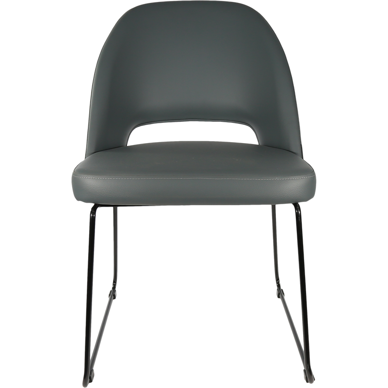 Durafurn Semifreddo Chair - Black Sled Base-Elite Office Furniture