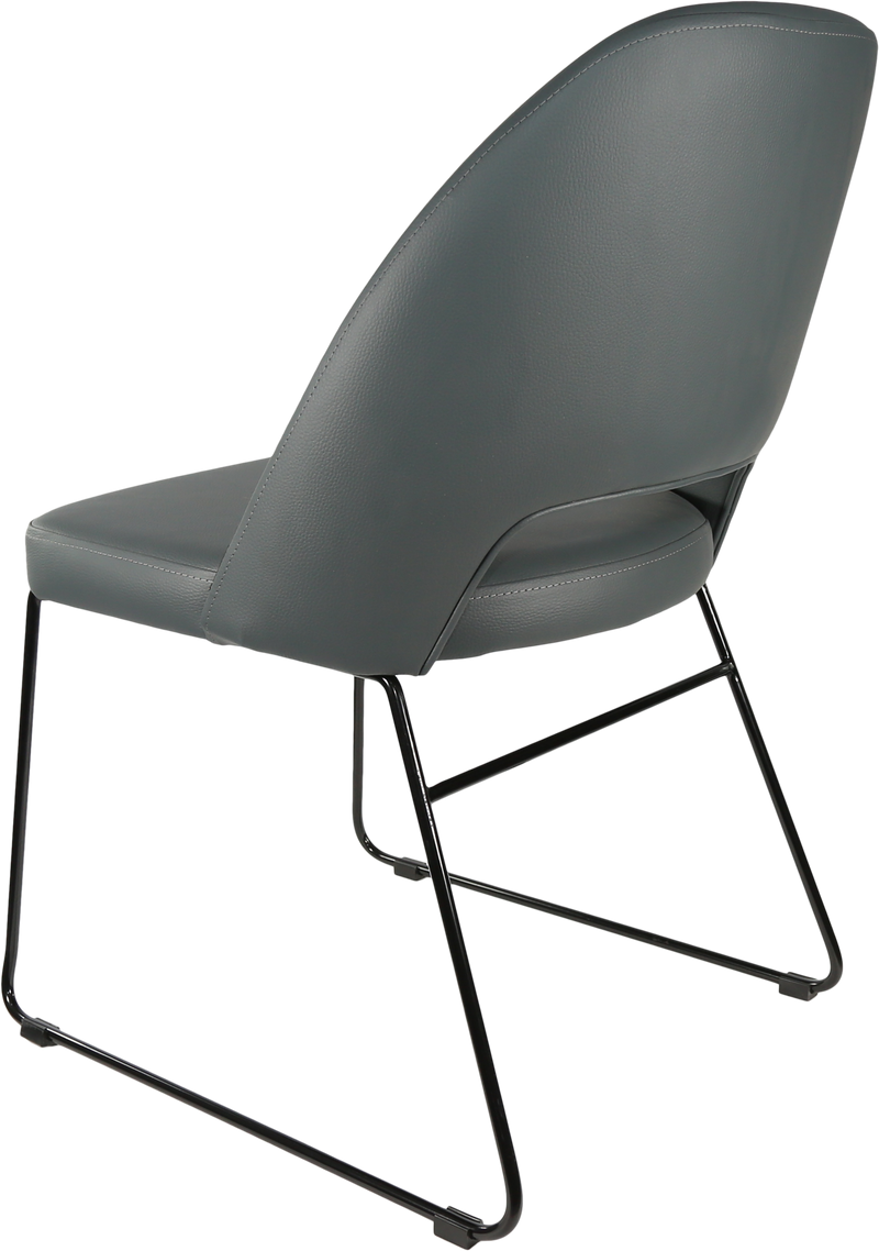 Durafurn Semifreddo Chair - Black Sled Base