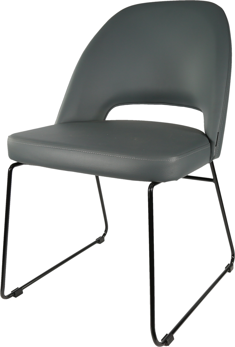 Durafurn Semifreddo Chair - Black Sled Base