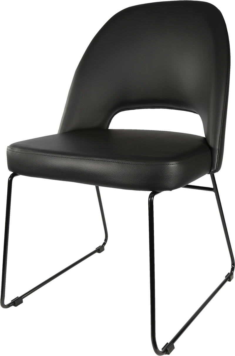 Durafurn Semifreddo Chair - Black Sled Base
