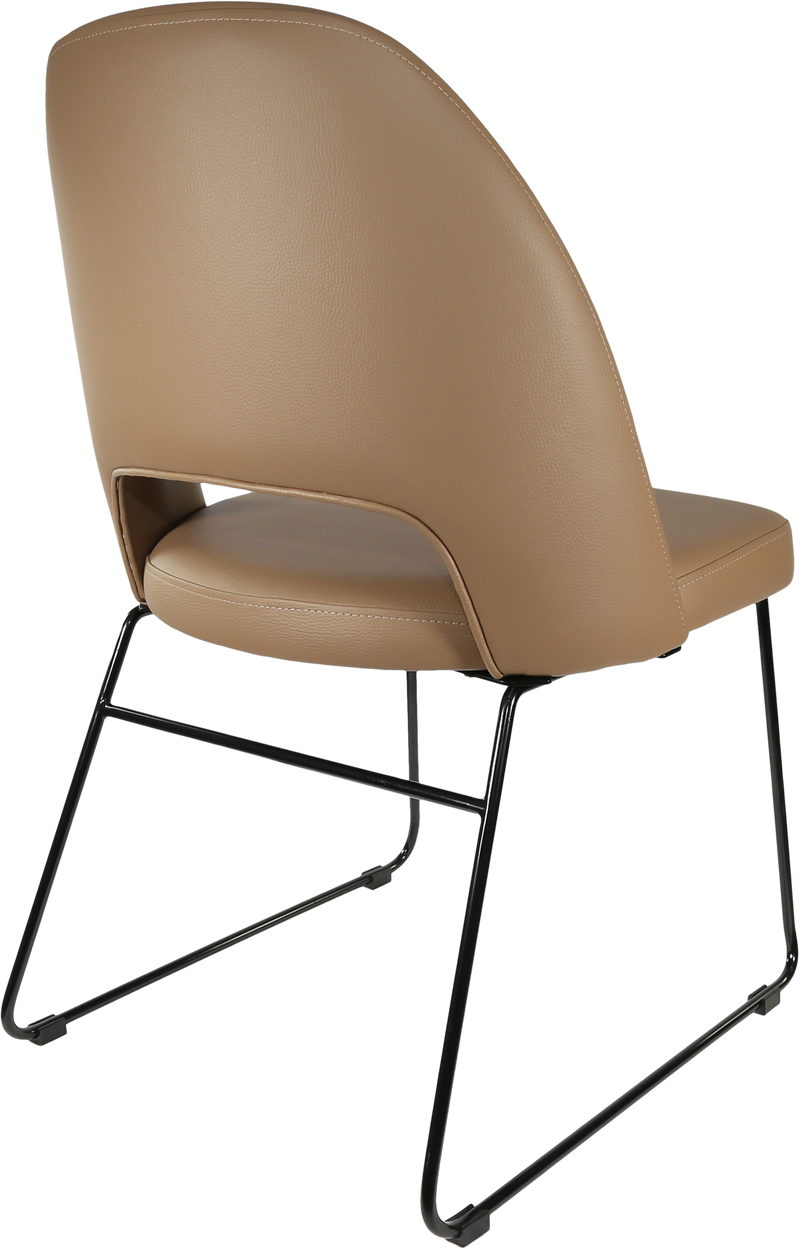 Durafurn Semifreddo Chair - Black Sled Base