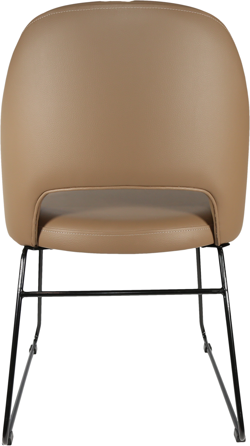 Durafurn Semifreddo Chair - Black Sled Base