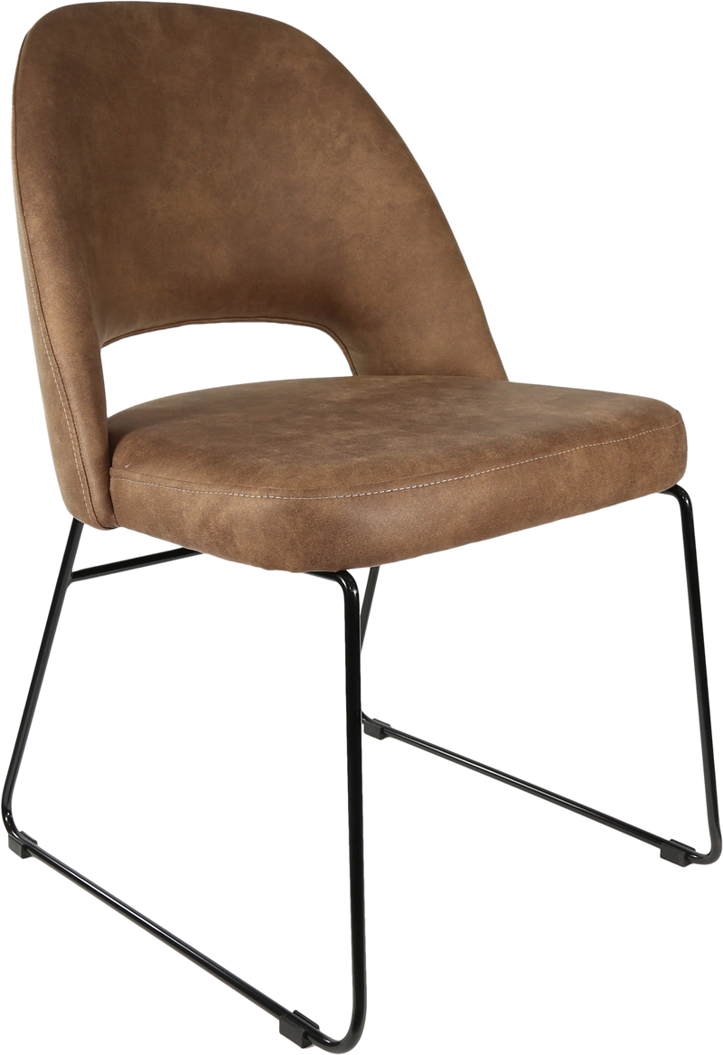 Durafurn Semifreddo Chair - Black Sled Base