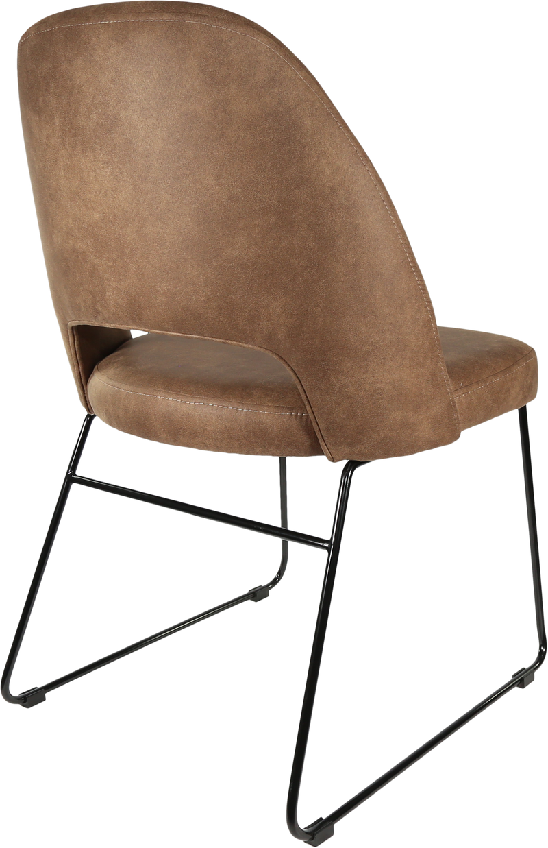 Durafurn Semifreddo Chair - Black Sled Base