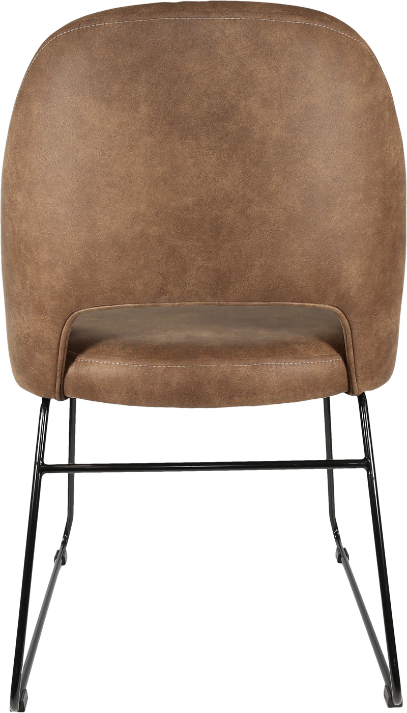 Durafurn Semifreddo Chair - Black Sled Base