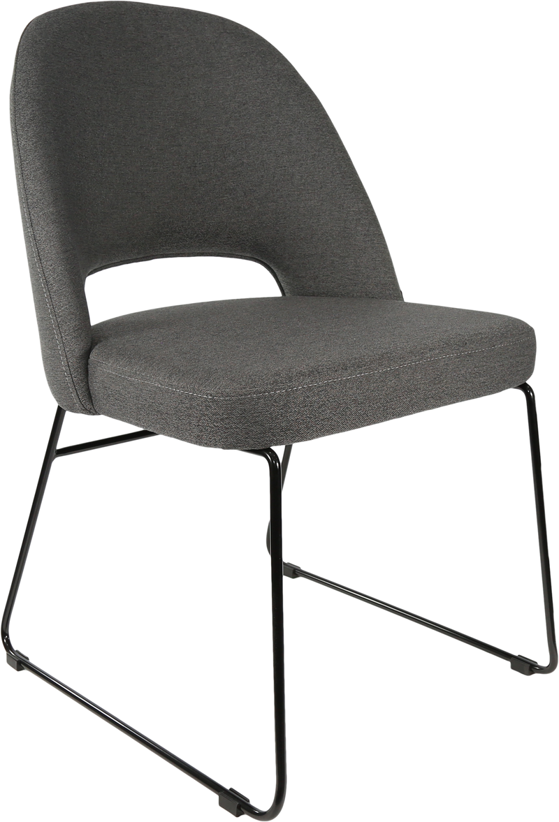 Durafurn Semifreddo Chair - Black Sled Base