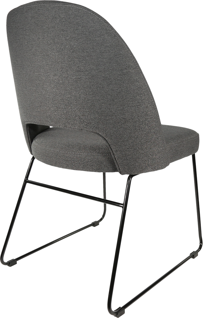 Durafurn Semifreddo Chair - Black Sled Base