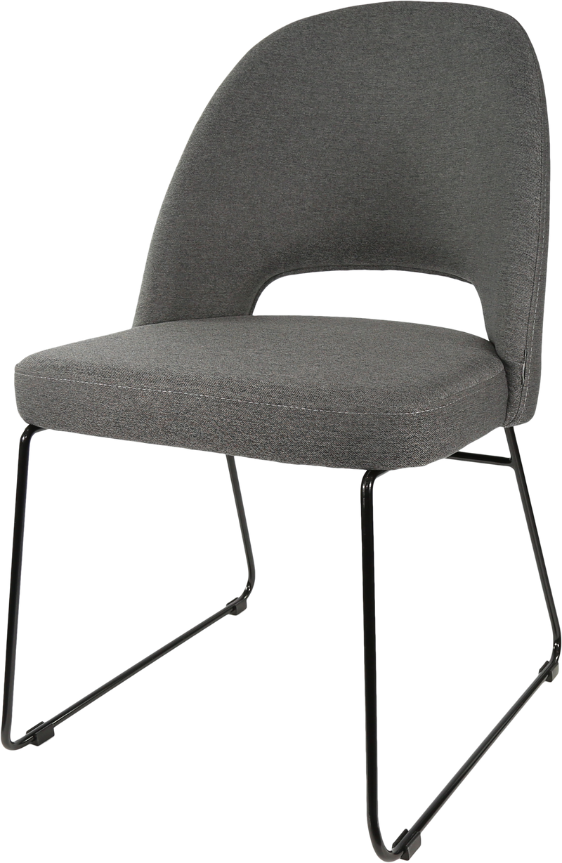 Durafurn Semifreddo Chair - Black Sled Base