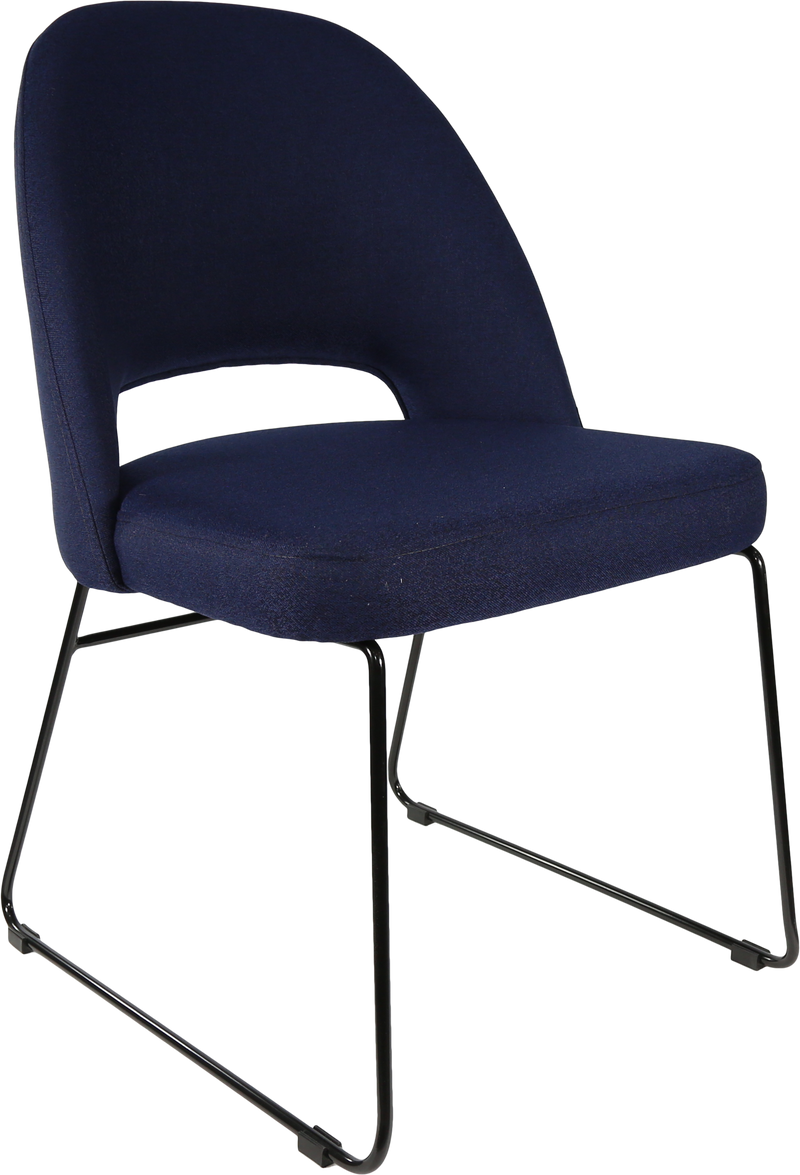 Durafurn Semifreddo Chair - Black Sled Base