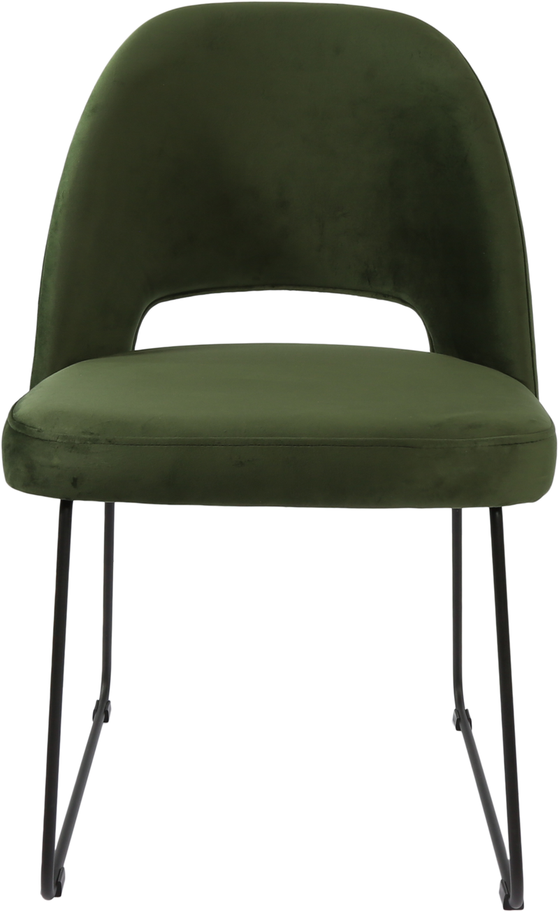 Durafurn Semifreddo Chair - Black Sled Base