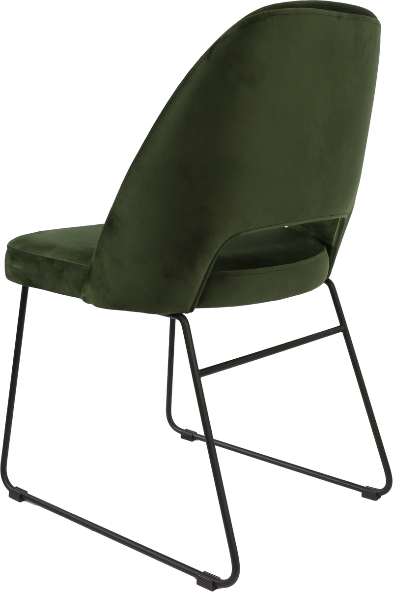 Durafurn Semifreddo Chair - Black Sled Base